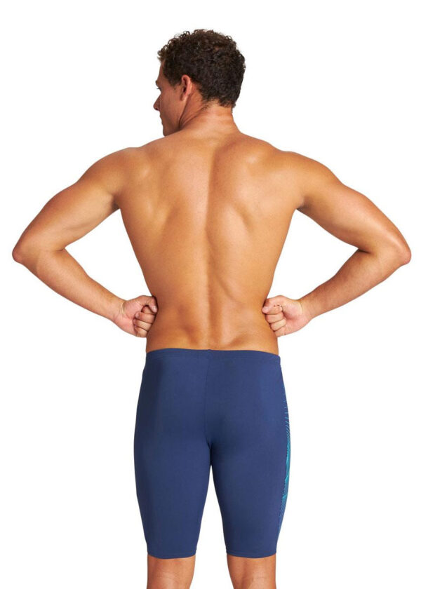 Arena Men’s Spiral Vision Jammer – Navy/ White