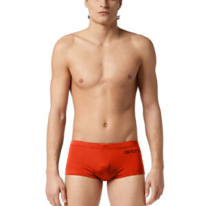 Akron Men's Gus 14cm Trainer Swim Trunk - Sirenetta Orange-0