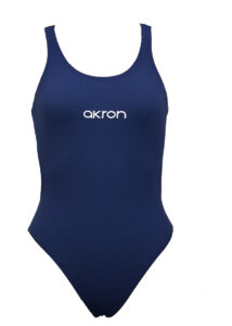 Akron Girl's Babbitt Evo Swimsuit - Montecarlo Blue
