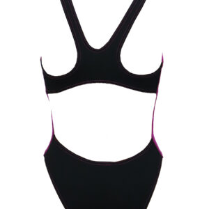 Akron Girls Babbitt Evo Swimsuit – Deejay Pink/Black