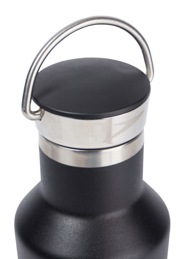 Speedo Metal Water Bottle – Black