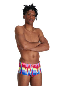 Speedo Rainbow Wave 17cm Brief - Magenta/ Pink/ Ultraviolet/ Pool