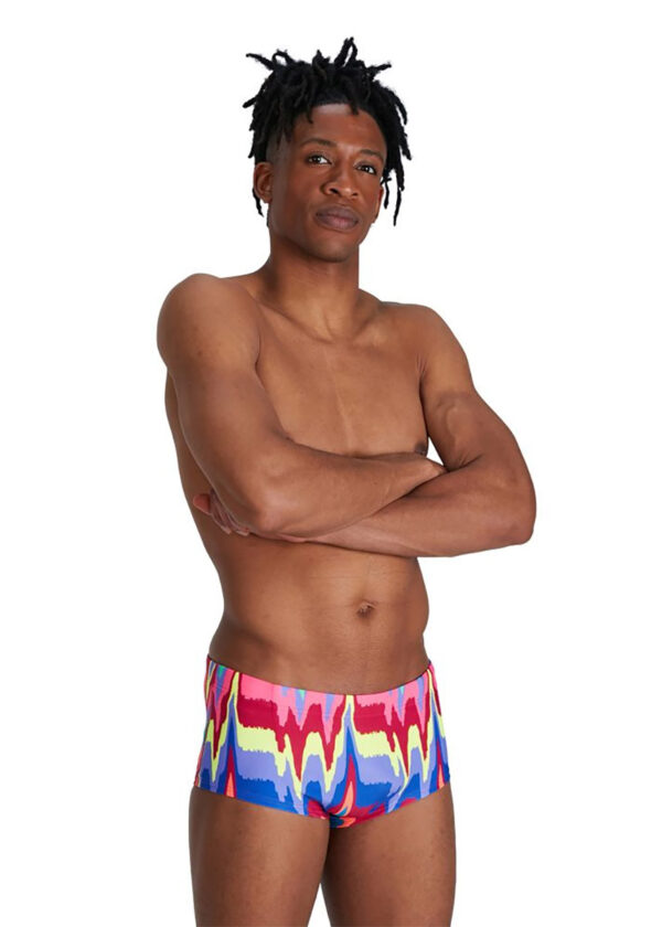 Speedo Rainbow Wave 17cm Brief - Magenta/ Pink/ Ultraviolet/ Pool