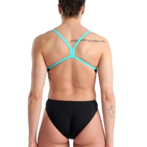 Arena Icons Challenge Back Swimsuit – Blue Diamonds