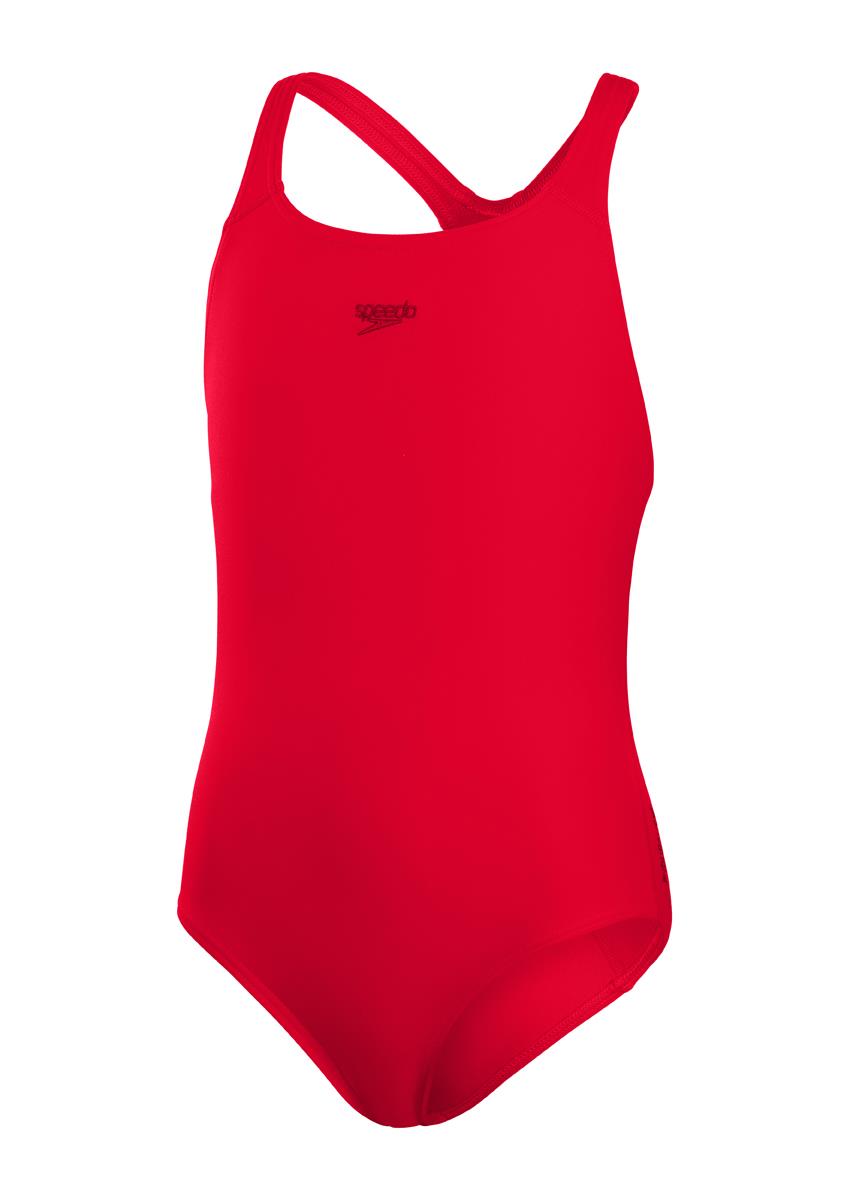 Speedo Girl's ECO Endurance+ Medalist Swimsuit - Fed Red-566910
