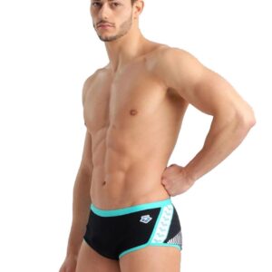 Arena Mens Icons Low Waist Swim Short - Blue Diamonds-0