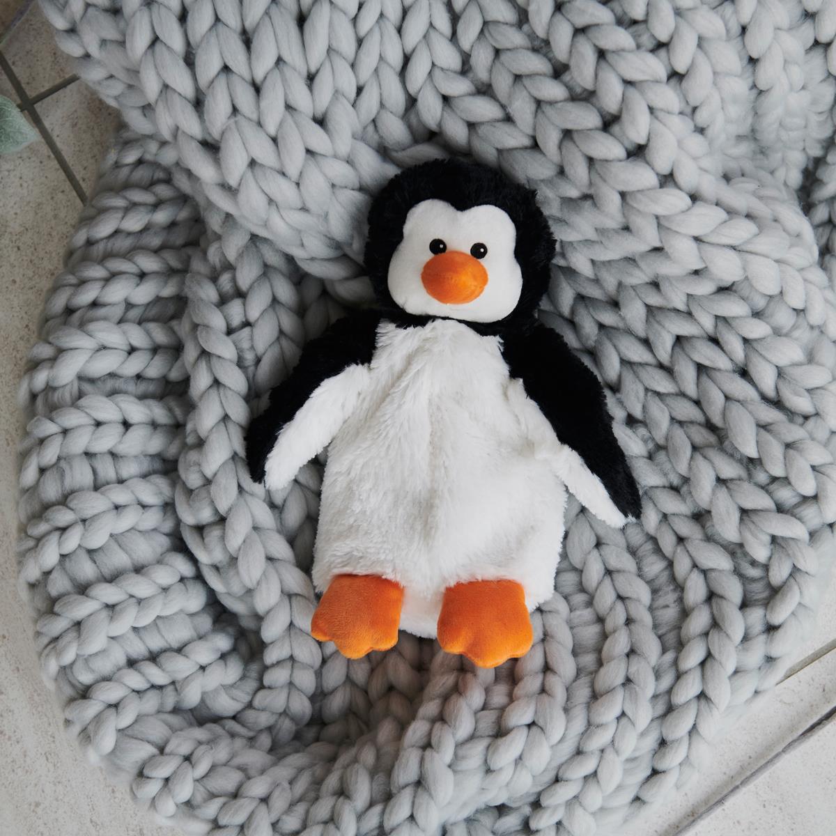 Warmies Microwaveable Black & White Penguin - 33 cm-567103