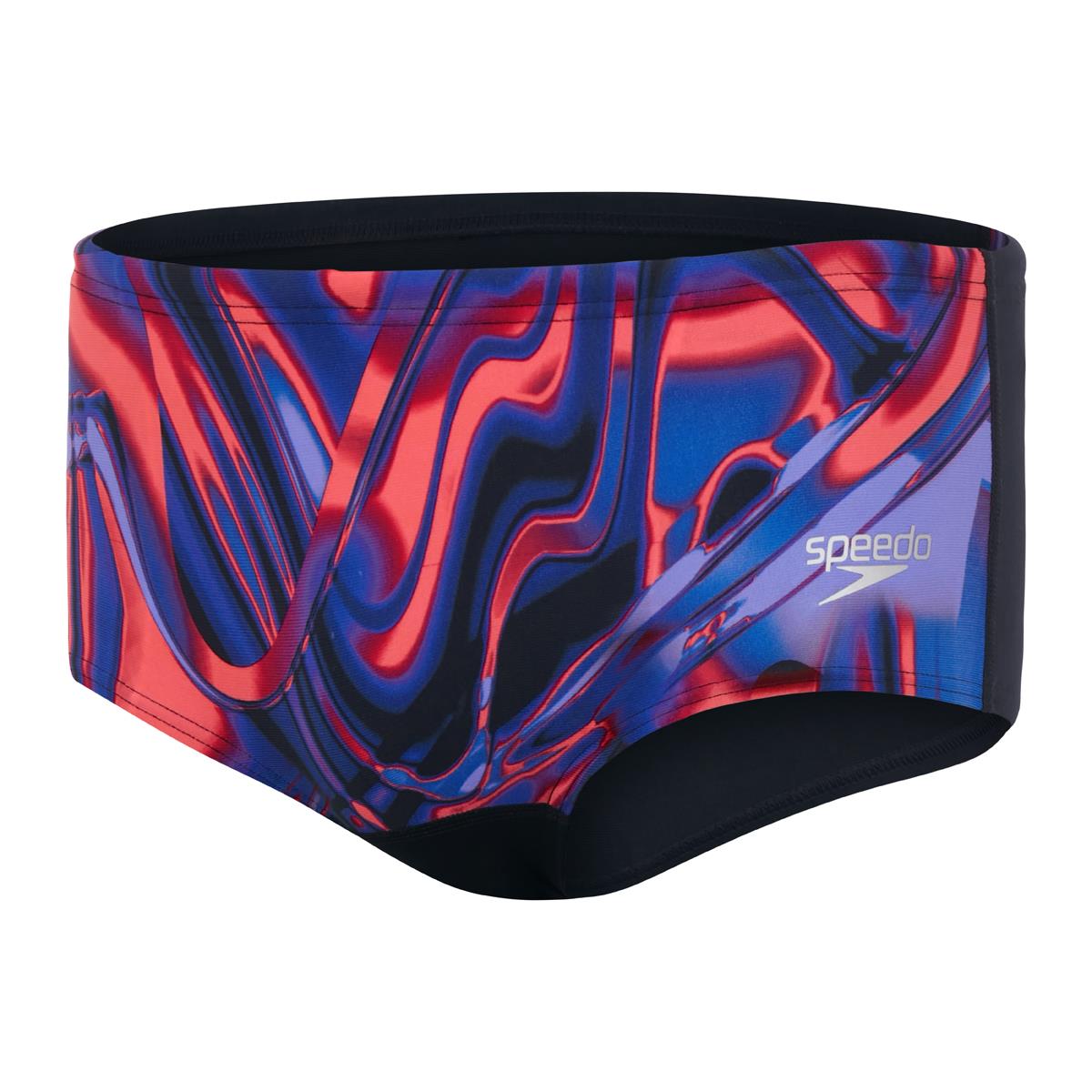 Speedo Allover Digital 14cm Brief - Black/ Red/ Blue/ Ultraviolet-567088