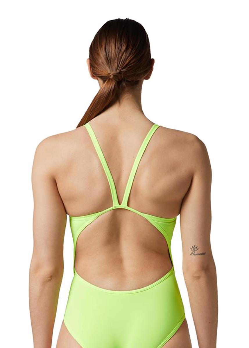 Akron Women's Virginia Swimsuit - Comedy Green-brand