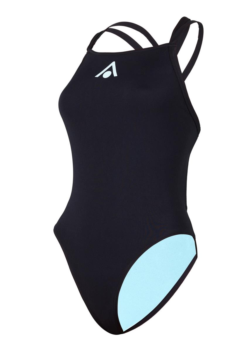 Aquasphere Womens Essential Open Back Swimsuit - Black-566717
