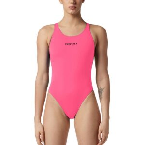 Akron Women's Babbitt Evo Swimsuit - Pink-0