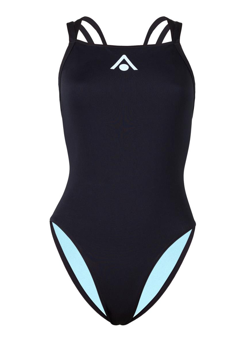 Aquasphere Womens Essential Open Back Swimsuit - Black-566712