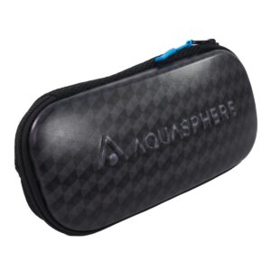 Aqua Sphere Mask Case - Black/ Light Blue-0