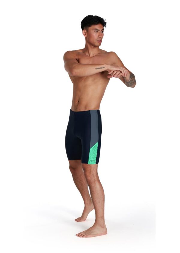 Speedo Dive Jammer - True Navy/ Fake Green/ USA Charcoal-0