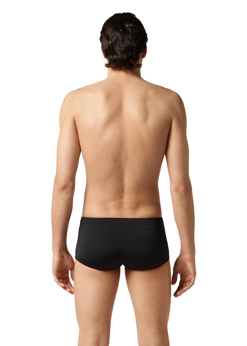 Akron Mens Gus 14cm Trainer Swim Trunk - Black-566535