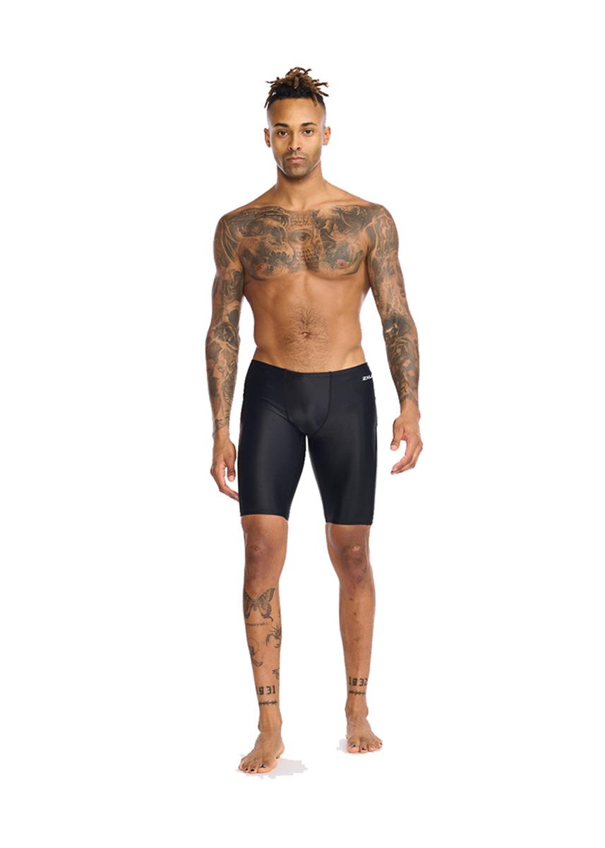 2XU Men's Propel Jammer - Black/ White-566748