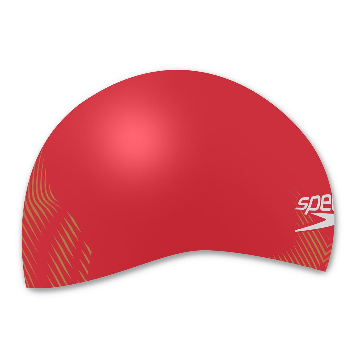 Speedo Fastskin Cap - Phoenix Red/ Rose Gold-567441