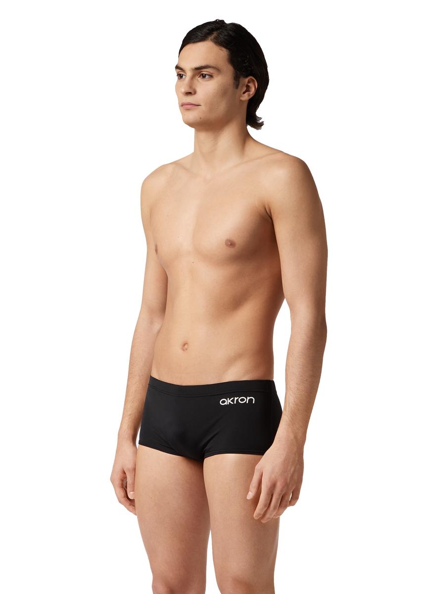 Akron Mens Gus 14cm Trainer Swim Trunk - Black-566533