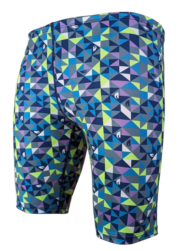 Turbo Mens Origami Jammers - Blue/Yellow/Multi