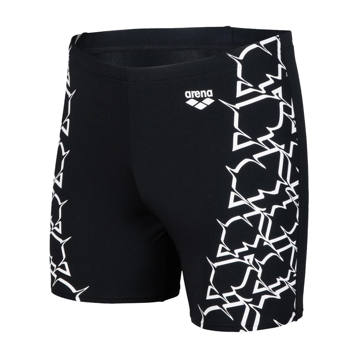 Arena Swim Graphic Mid Jammer - Black-568295