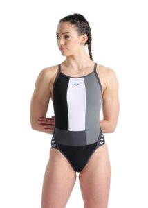 Arena Icons Swimsuit - Black/Asphalt/Ardesua