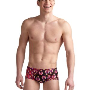 Arena Crazy Allover Low Waist Short - Black/Multi