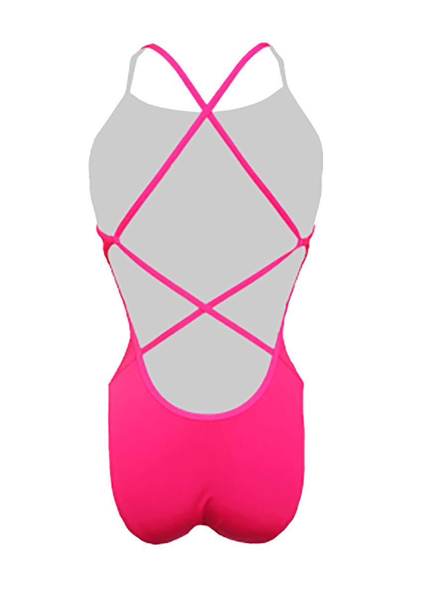 Turbo Women's Sirene Comfort Swimsuit - Pink-568986