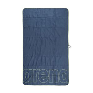 Arena Smart Plus Pool Towel - Navy/Lime-0