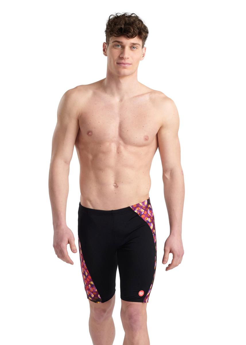 Arena Crazy Panel Jammer - Black/Multi-0