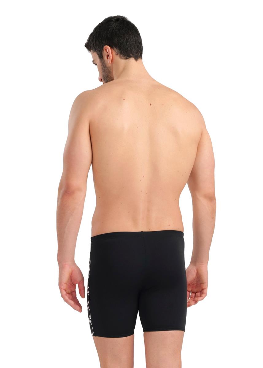 Arena Swim Graphic Mid Jammer - Black-brand
