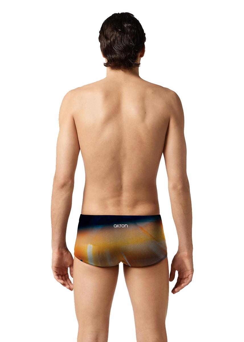 Akron Men's Fumy 14cm Trainer Swim Trunk-brand