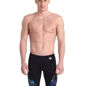 Arena Allover Swim Jammer - Black/Multi-0