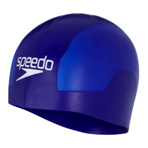 Speedo Aqua V Racing Cap - Violet/ White-0