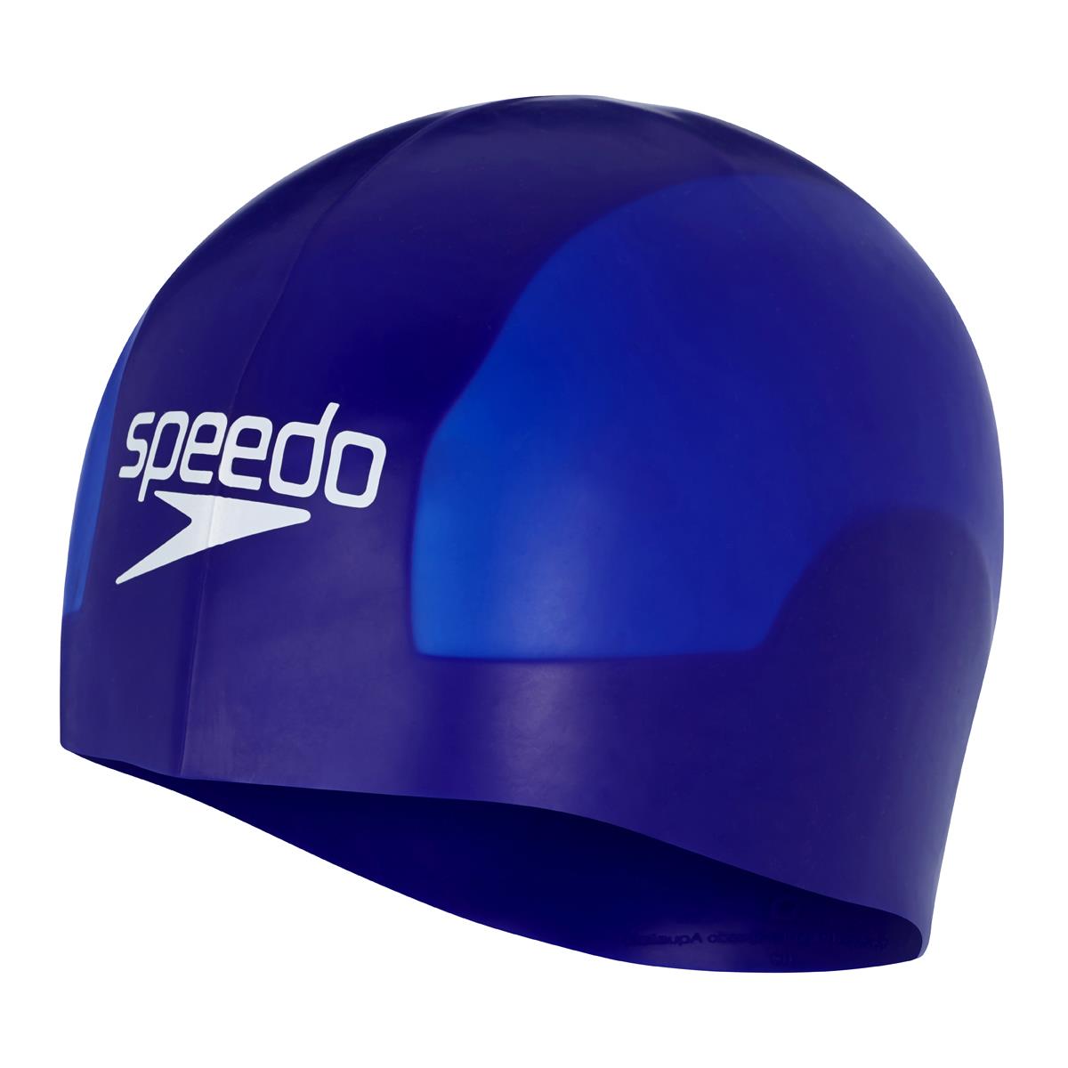 Speedo Aqua V Racing Cap - Violet/ White-0