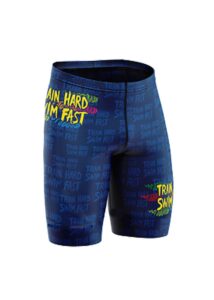 Turbo Mens Swim Fast Jammers - Blue/Multi