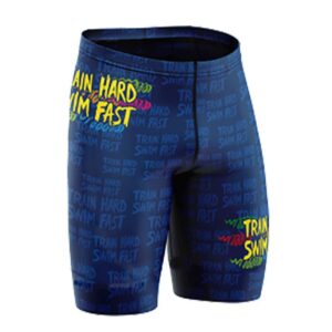 Turbo Mens Swim Fast Jammers - Blue/Multi-0