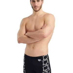 Arena Swim Graphic Mid Jammer - Black-0
