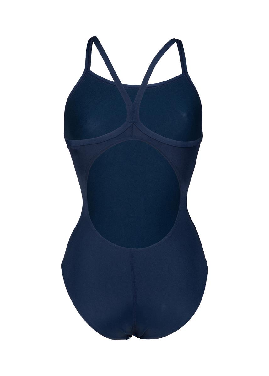 Arena Womens Marbled Lightdrop Back Swimsuit - Navy/Multi-568278