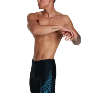 Speedo Medley Logo Jammer - Black/ Pool