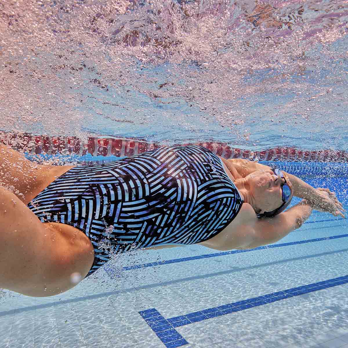 Amanzi Zephyr Pro Back Swimsuit - in Pool