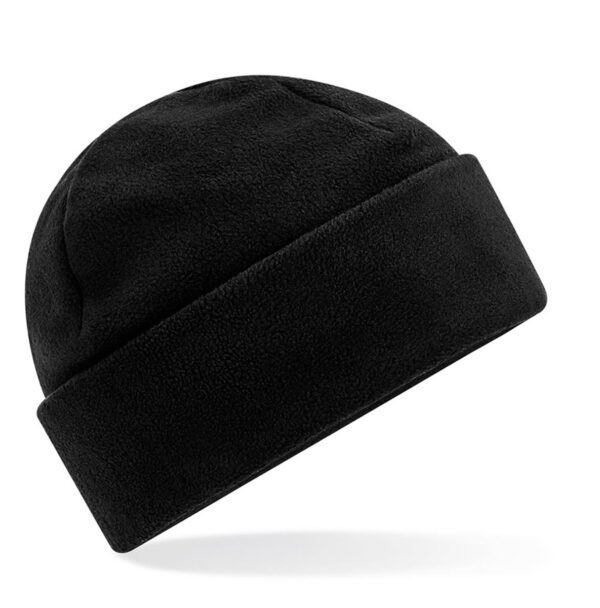 Beechfield Recycled Fleece Cuffed Beanie - Black-0