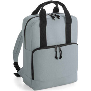 BagBase Recycled Cooler Backpack - Pure Grey-0