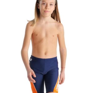 Arena Boy's Thrice Junior Jammer - Navy/Mango/White