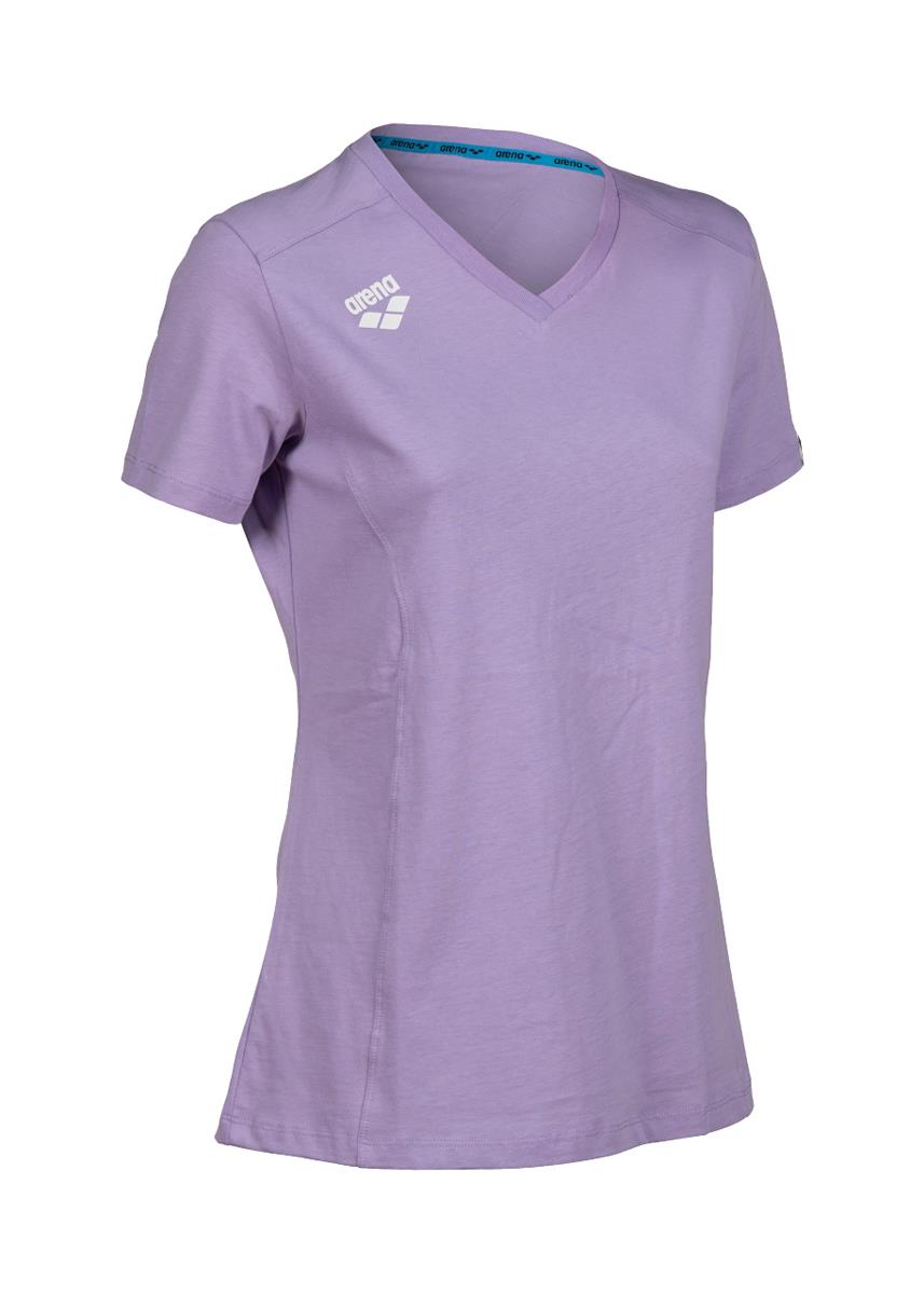Arena Womens Team Panel T-Shirt - Lavanda-570059