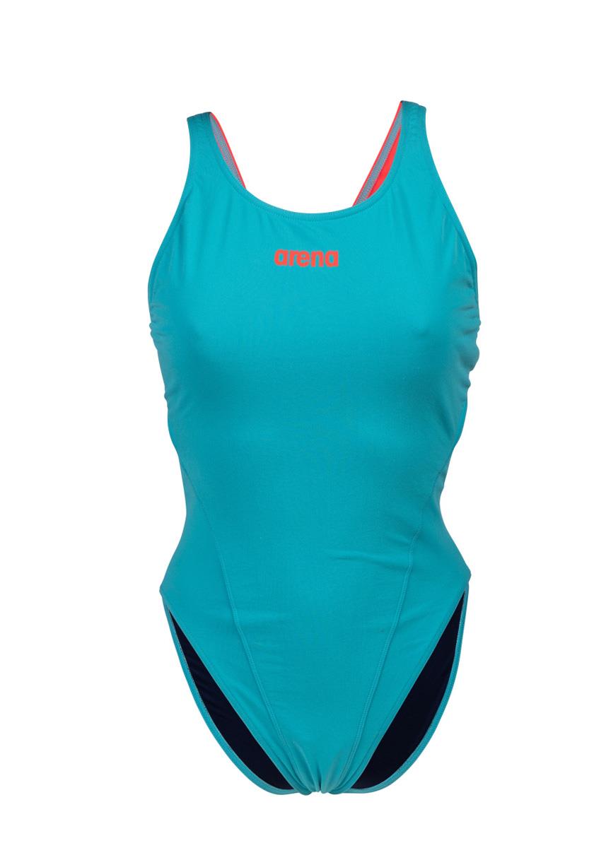 Arena Solid Swim Tech Back Swimsuit - Martinica/Floreale-569728