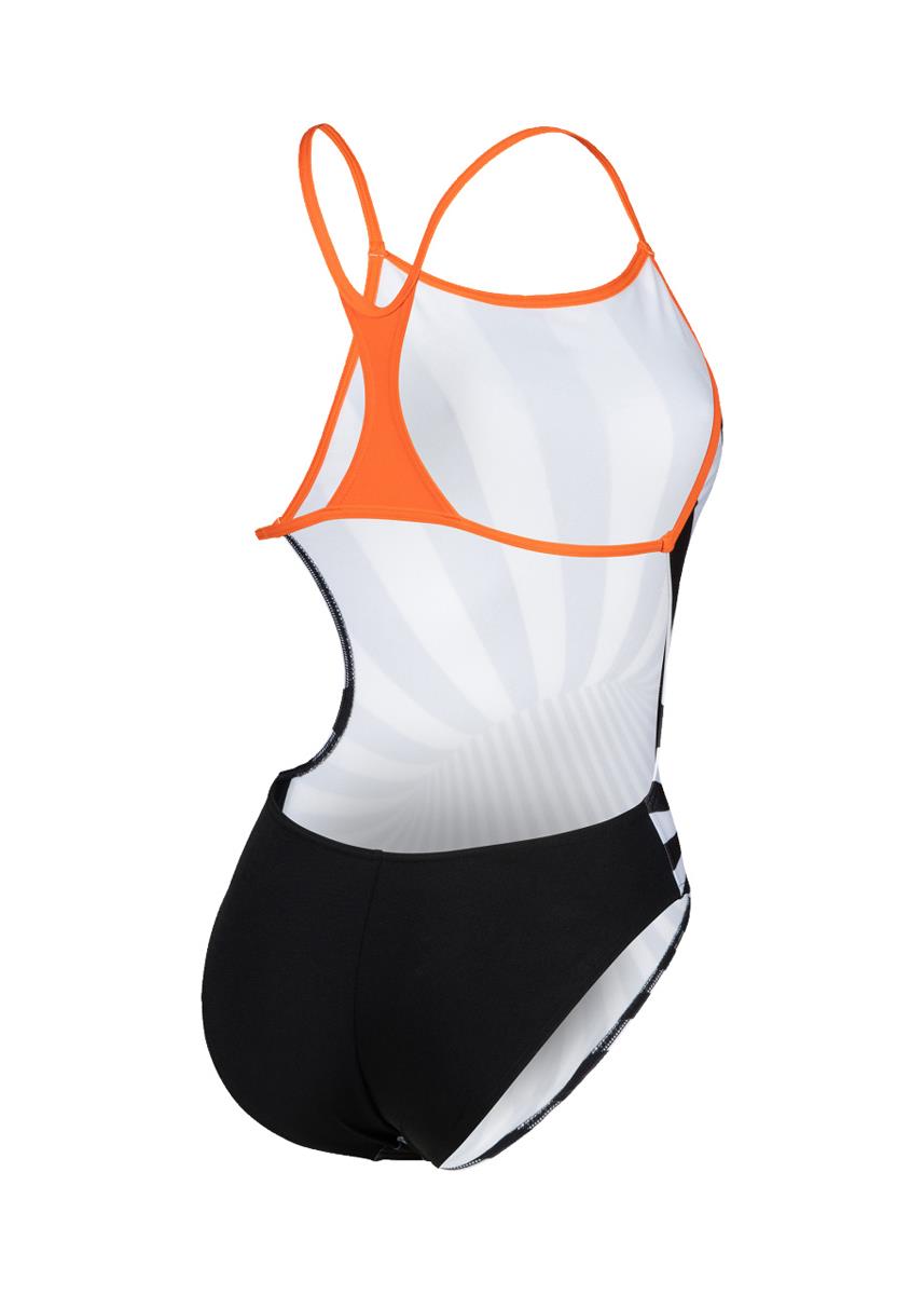 Arena Crazy Swimsuit - Black/Mango/Multi-569875