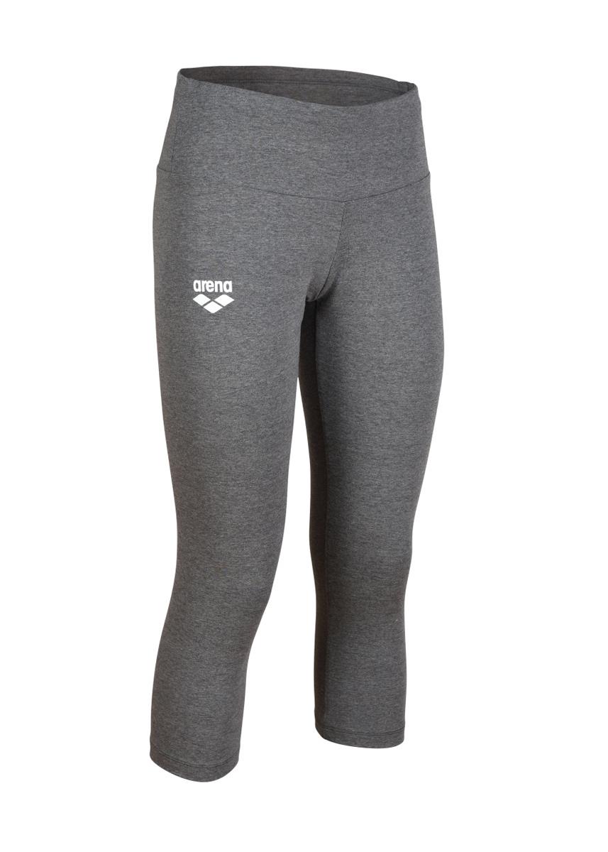 Arena Womens Tight Fit 3/4 Leggings - Dark Grey/Melange-570045