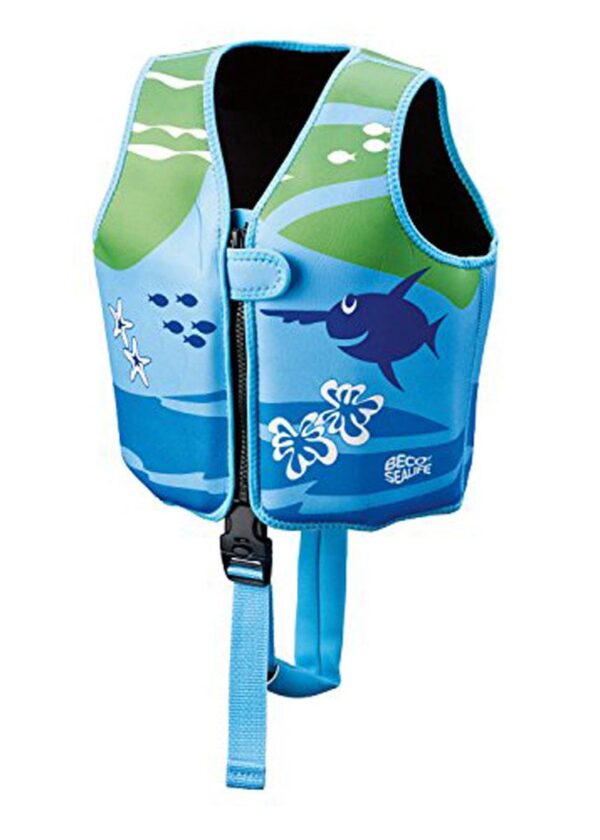 Beco-Sealife Swimming Vest - Blue/Green-0