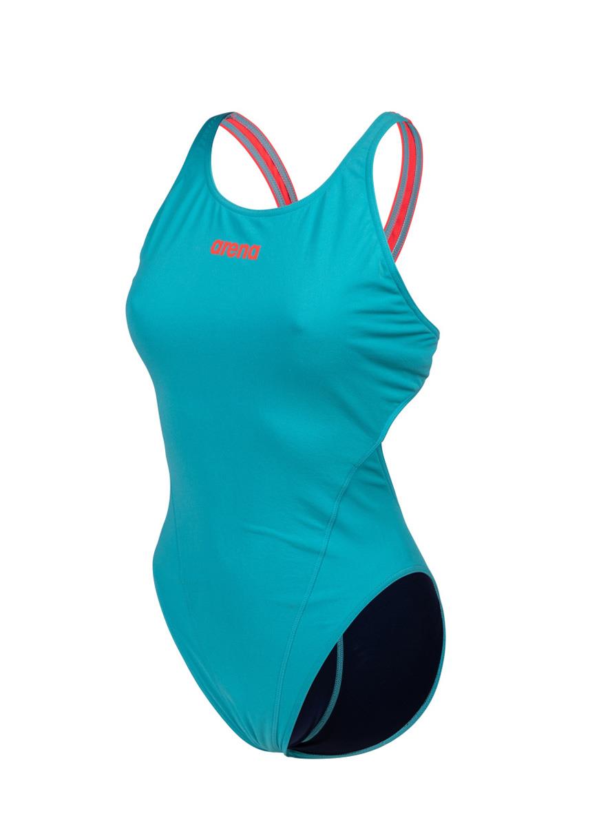 Arena Solid Swim Tech Back Swimsuit - Martinica/Floreale-569723