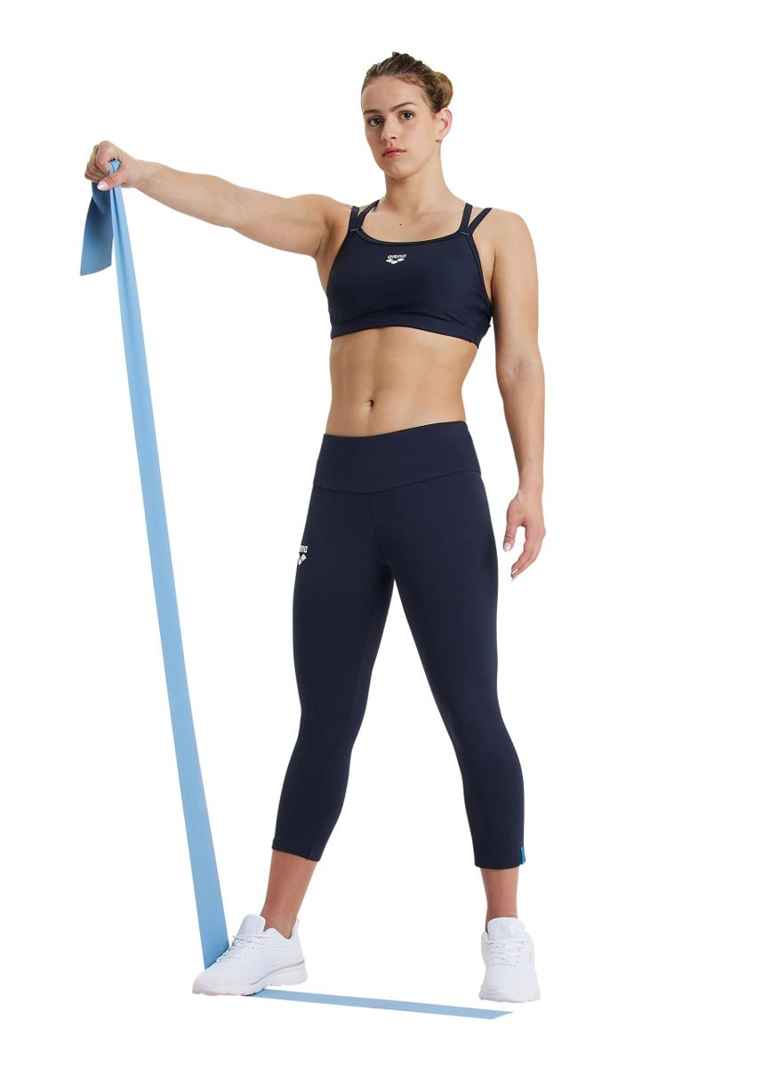 Arena Womens Tight Fit 3/4 Leggings - Navy-570052